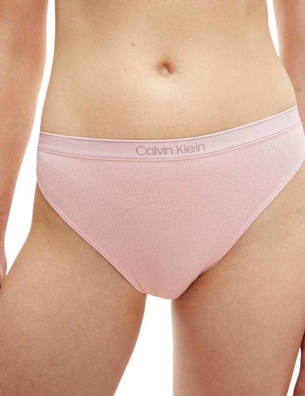 Calvin Klein Pure Ribbed Brief  Barely Pink