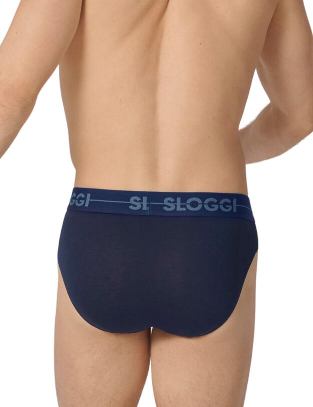 Sloggi Men Go 3 Pack Mini Brief Multi-Colour