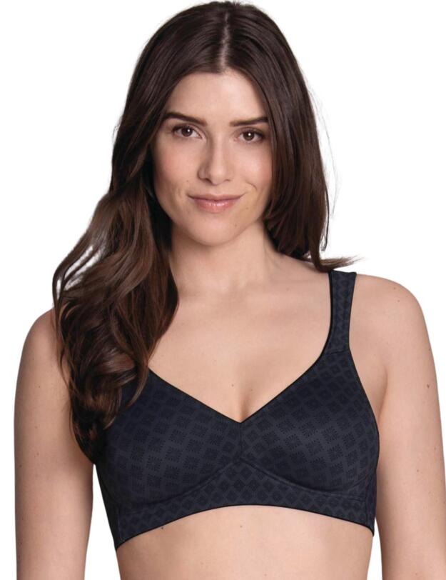 Rosa Faia Twin Art Non-Wired Bra Shadow Blue 