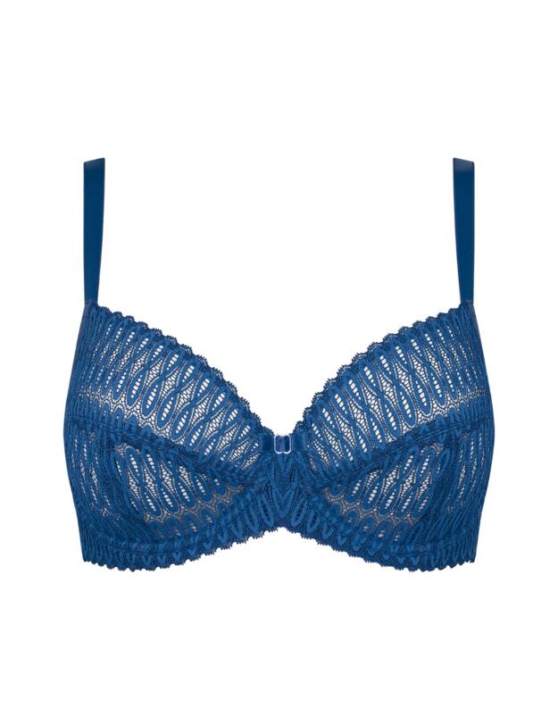 Triumph Aura Spotlight Non-Moulded Bra Blue Sapphire 
