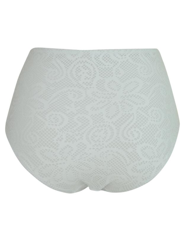 Pour Moi Puerto Rico High Waist Bikini Brief Black White