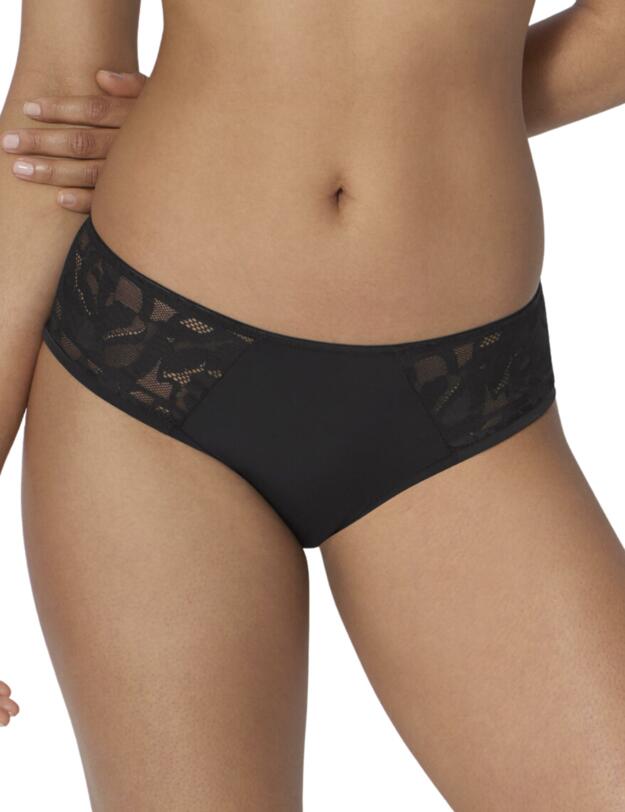 Triumph Illustrated Rose Hipster Brief Black 
