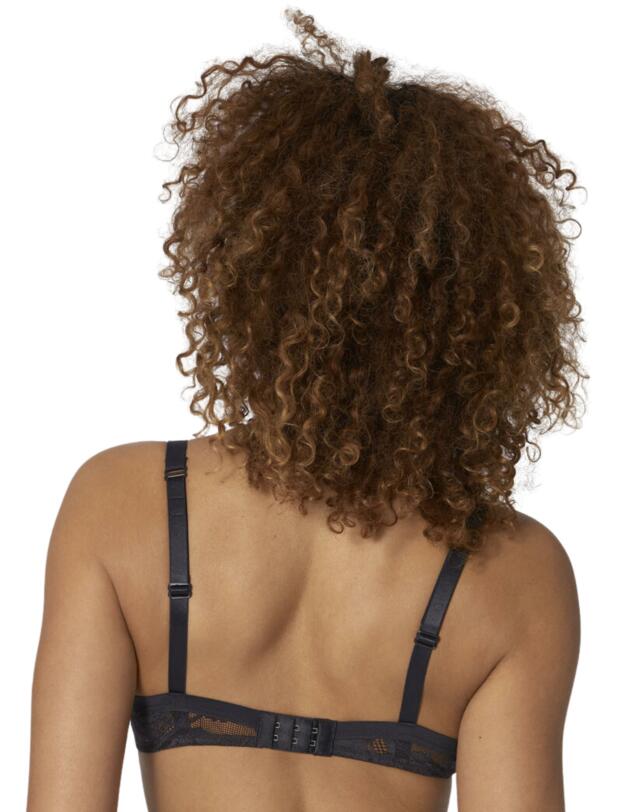 Triumph Illustrated Rose Non-Moulded Bra Black 