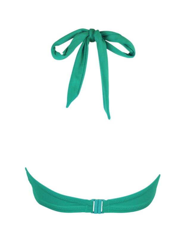 Pour Moi Pool Party Padded Underwired Bikini Top Green