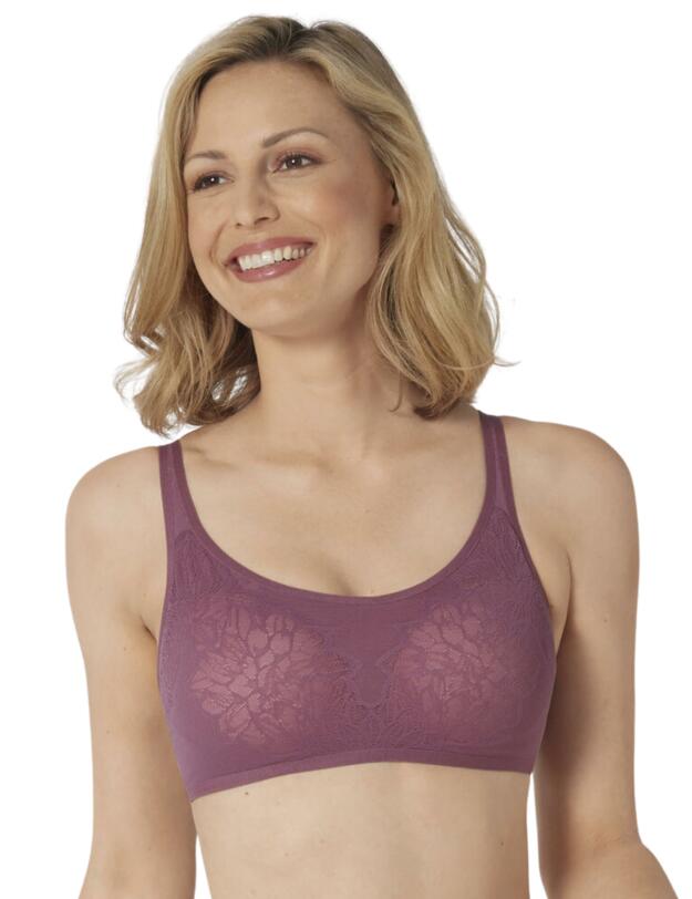 Triumph Fit Smart Padded Bra Top Lila Clover 