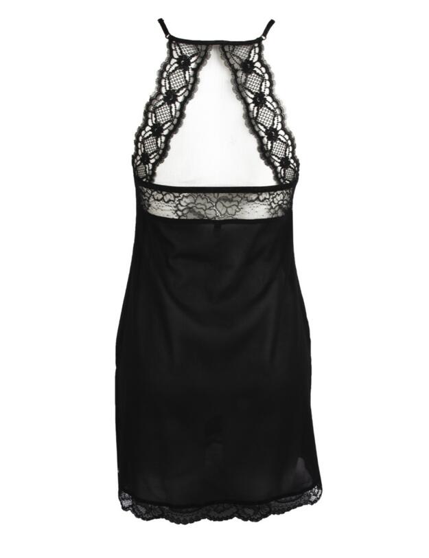 Lise Charmel Sublime En Dentelle Night Dress Black 