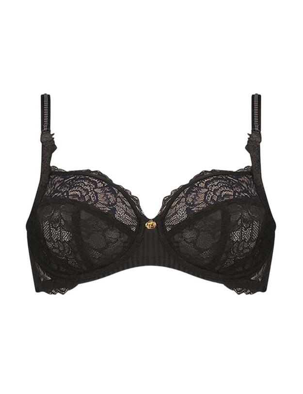 Triumph Peony Florale Wired Bra Black 