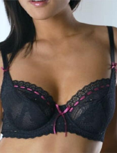 Lepel Lingerie Una Full Cup Lace Bra (93131) Black - 93131 Bra