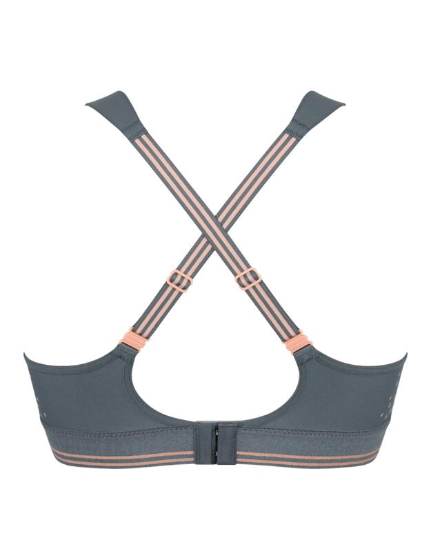 Triumph Triaction Extreme Lite Wireless Sports Bra Grey 