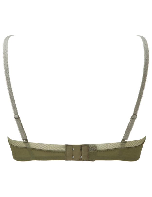 Gossard Glossies Sheer Bra Sage