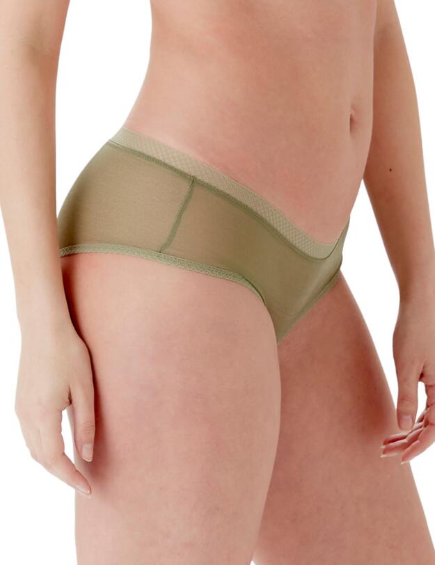 Gossard Glossies Short Brief - Sage 