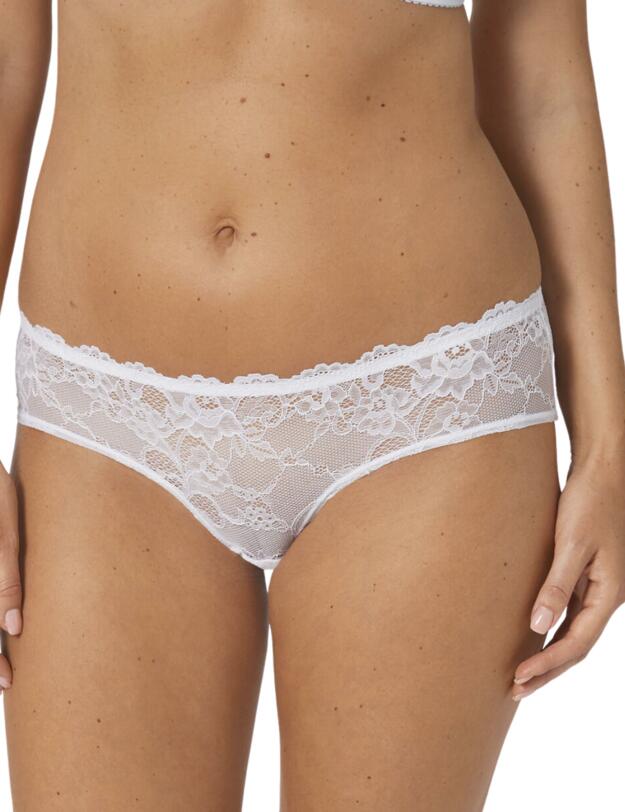 Triumph Tempting Lace Hipster White 