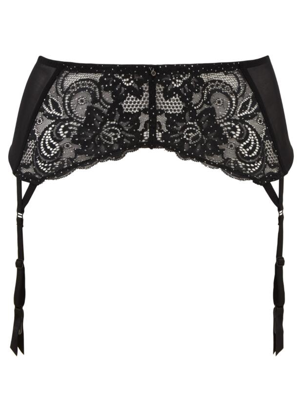 Gossard Glitter Suspender Black