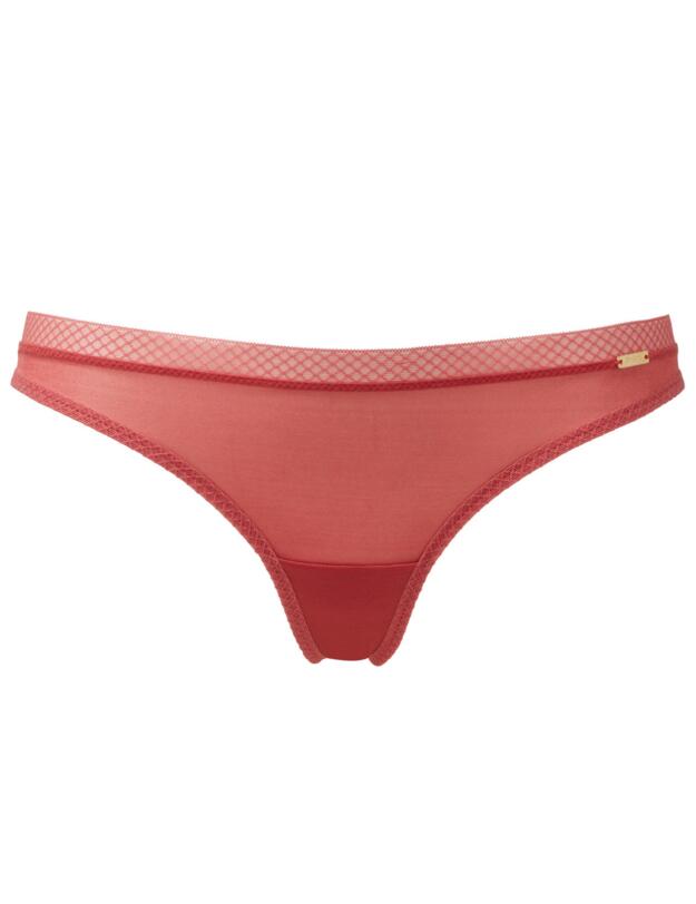 Gossard Glossies Thong Raspberry Sorbet