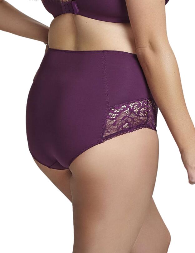 Sculptresse by Panache Estel High Waist Brief Damson
