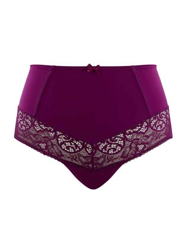 Sculptresse by Panache Estel High Waist Brief Damson