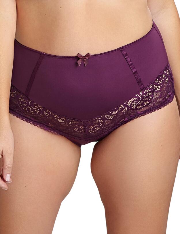 Sculptresse by Panache Estel High Waist Brief Damson