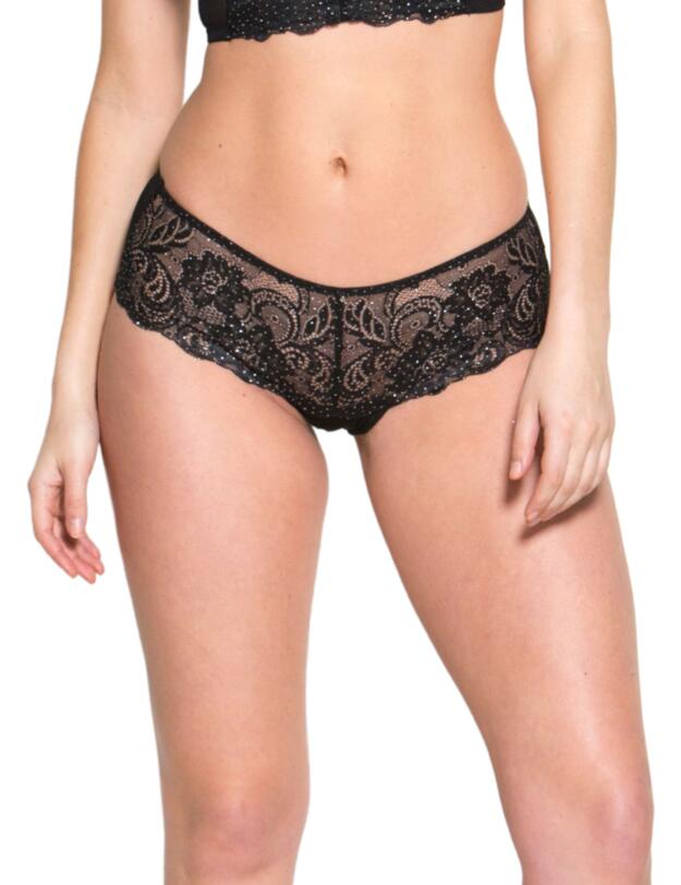 17704 Gossard Glitter Short Brief - 17704 Black