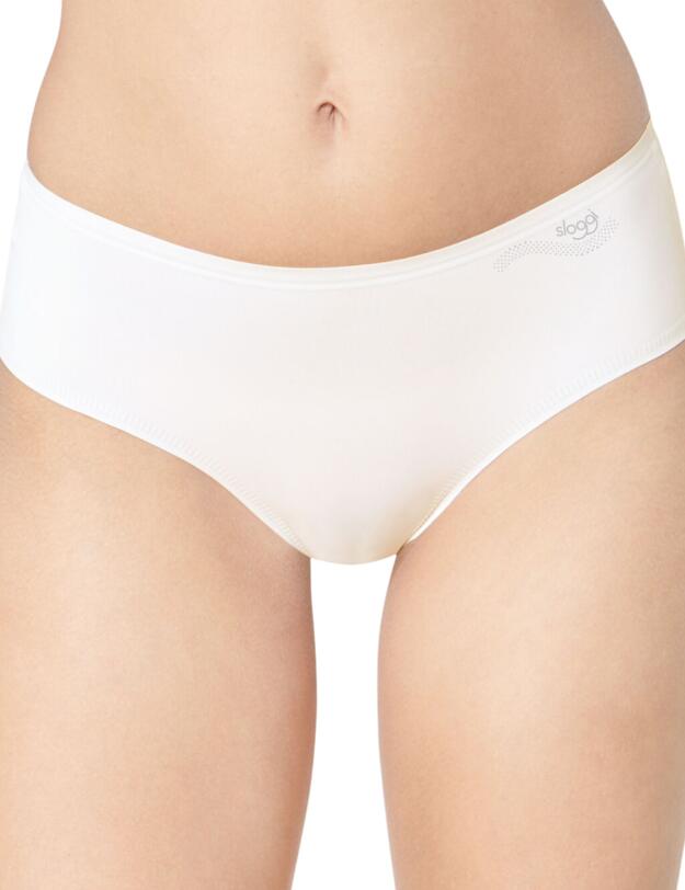 Sloggi Zero One Midi Brief 2 Pack Silk White