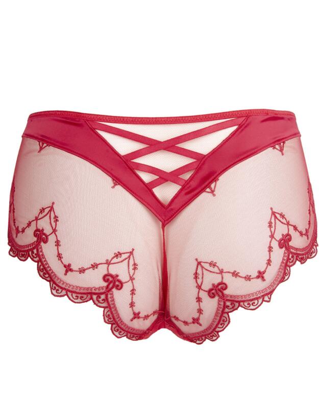 Lise Charmel Tellement Glamour Short Brief So Rubis 