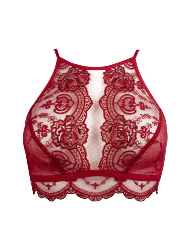 Lise Charmel Tellement Glamour Soft Bandeau Bra So Rubis 