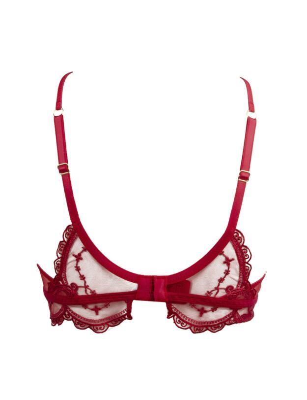 Lise Charmel Tellement Glamour Soft Bandeau Bra So Rubis 