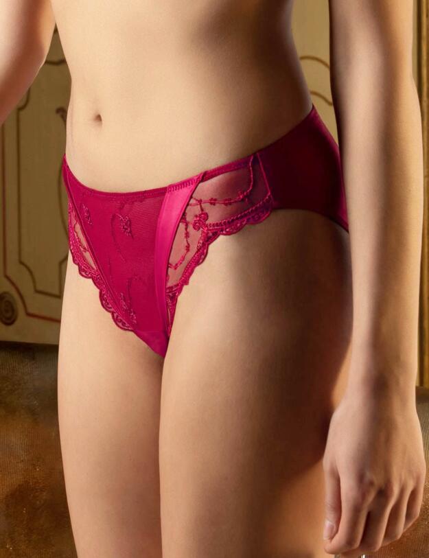 ACH0204 Lise Charmel Tellement Glamour Brief  - ACH0204 So Rubis