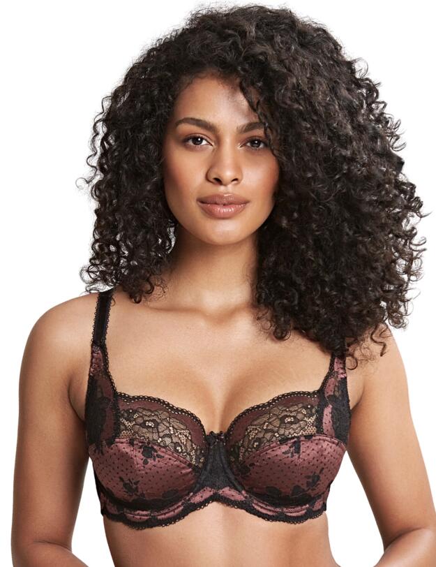 Panache Clara Full Cup Bra Black/Fig
