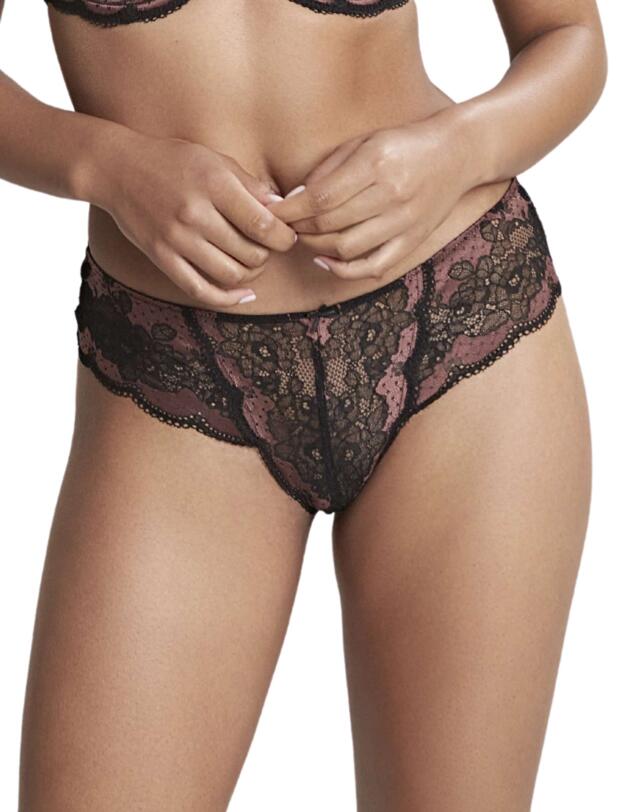 Panache Clara Brief Black/Fig