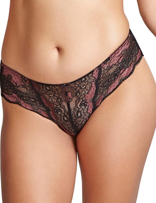 Panache Clara Brief Black/Fig