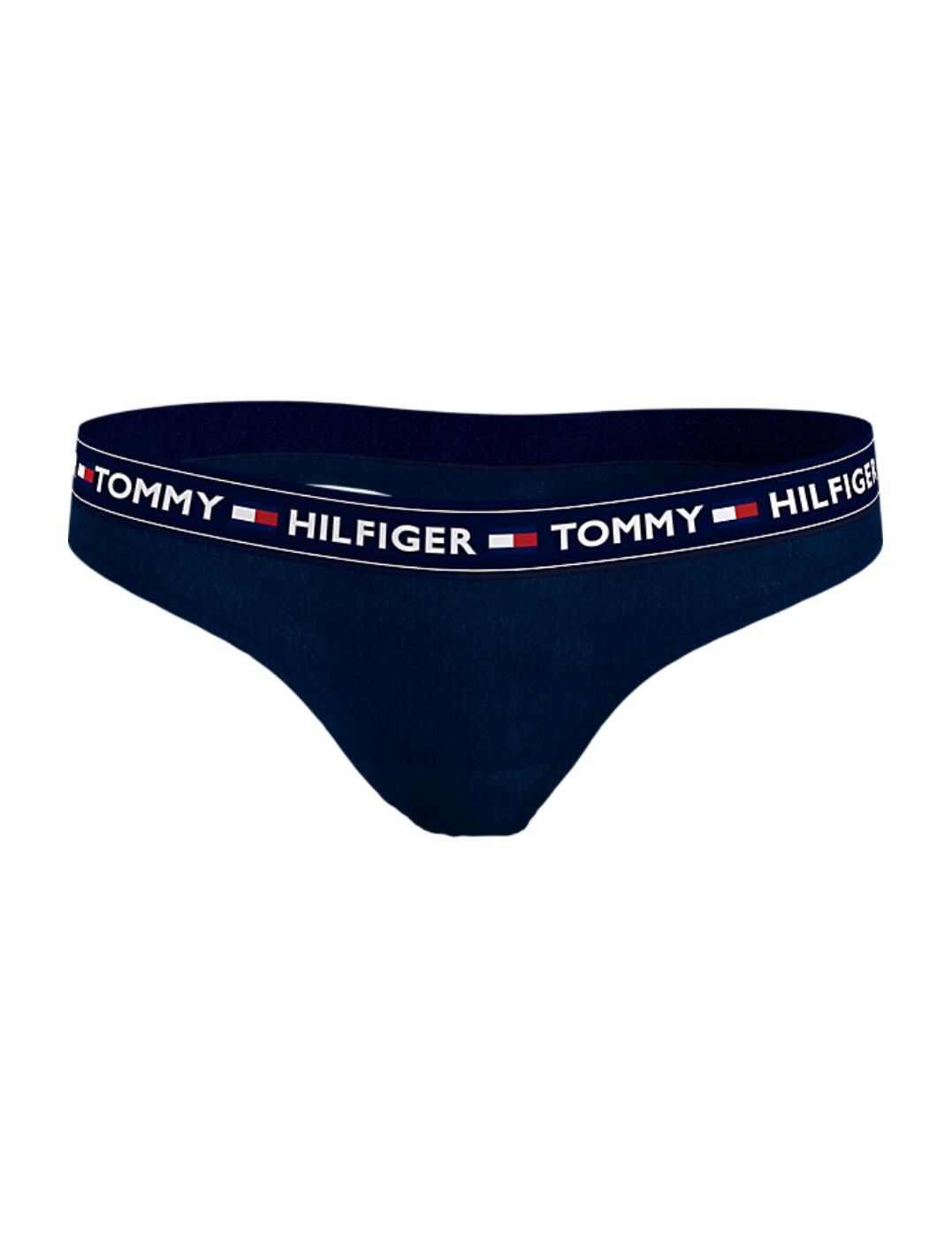  Tommy Hilfiger Authentic Velour Thong Desert Sky