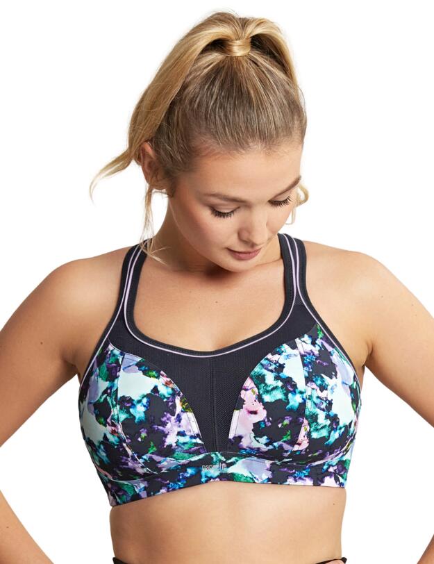 Panache Sports Non Wired Sports Bra Watercolour 