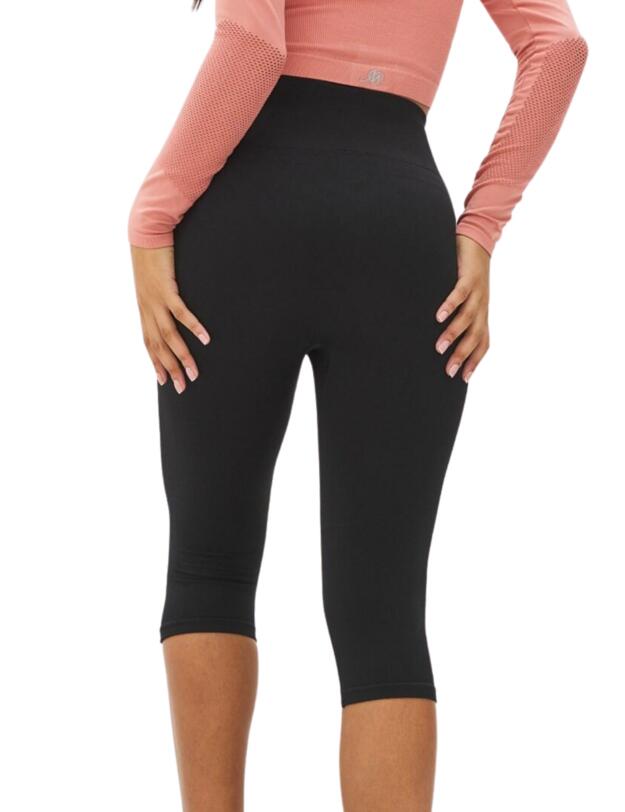 Pour Moi Energy Seamless Capri Leggings Black 