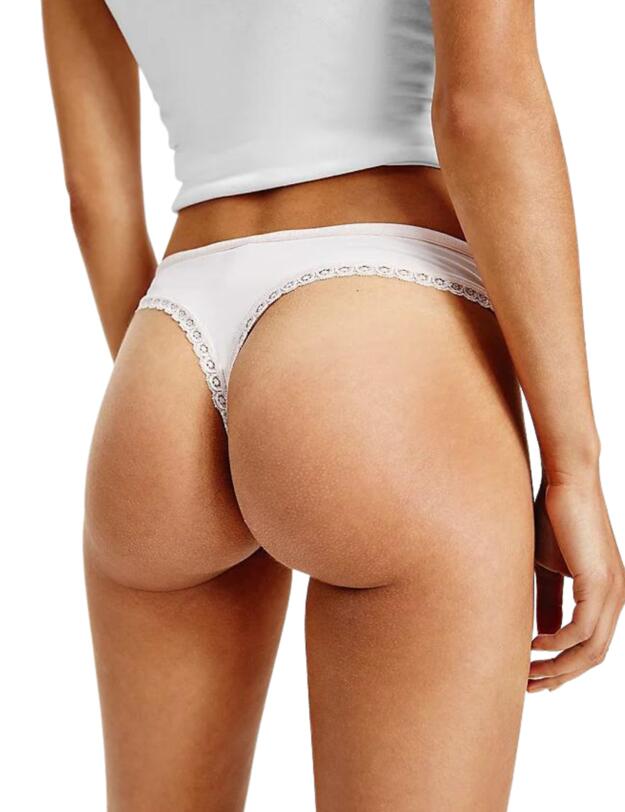Tommy Hilfiger Hilfiger Lace Thong (3PK) Black/Ivory/Pale Pink