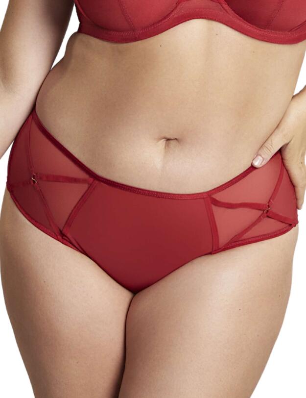  Sculptresse by Panache Dionne Midi Brief fiery Red