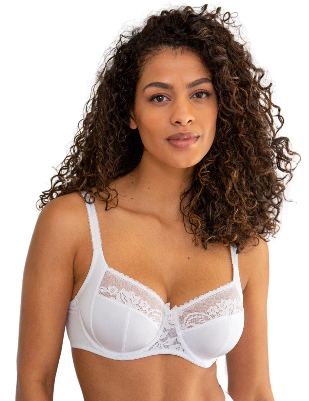  Pour Moi Aura Side Support Underwired Bra White