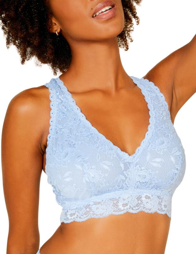 NEVER1355 Cosabella Never Say Never Curvy Racerback Bra - NEVER1355 Riviera Blue