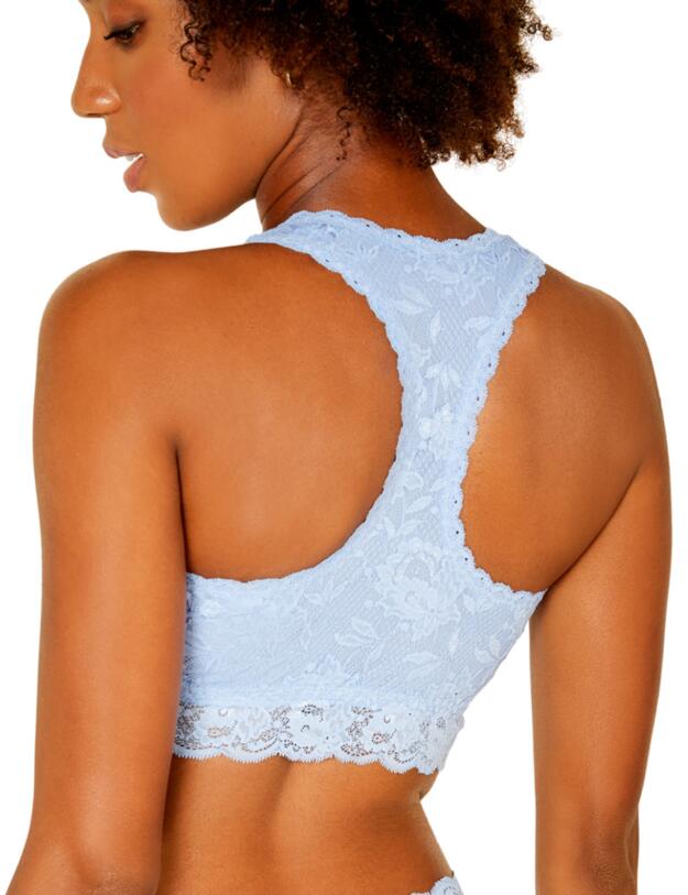 NEVER1355 Cosabella Never Say Never Curvy Racerback Bra - NEVER1355 Riviera Blue