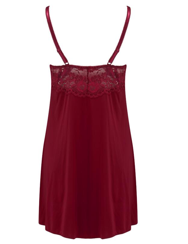  Pour Moi Opulence Chemise Deep Red 