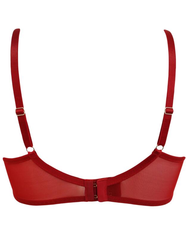 Pour Moi Statement Underwired Bra Red