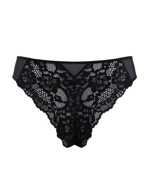 Cleo by Panache Jorja Brazilian Brief Liquorice