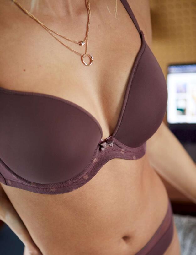 Cleo by Panache Koko Spirit Plunge Bra Toffee 