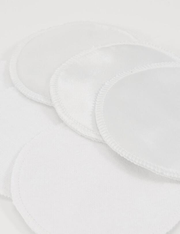 Carriwell Silk Breast Pads 6 Pack White