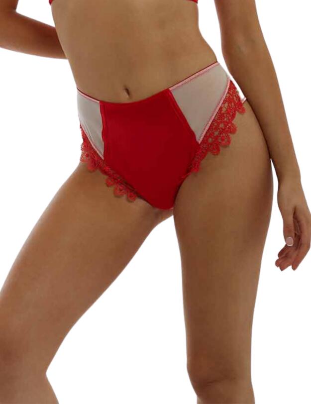 Playful Promises Anaise Highwaist Brief Red