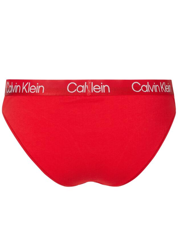  Calvin Klein Structure Cotton Bikini Plus Size Brief Rustic Red