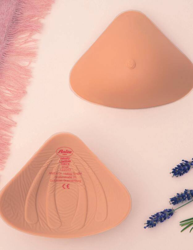  Anita Care Velvety LiteShell Partial Breast Form Sand