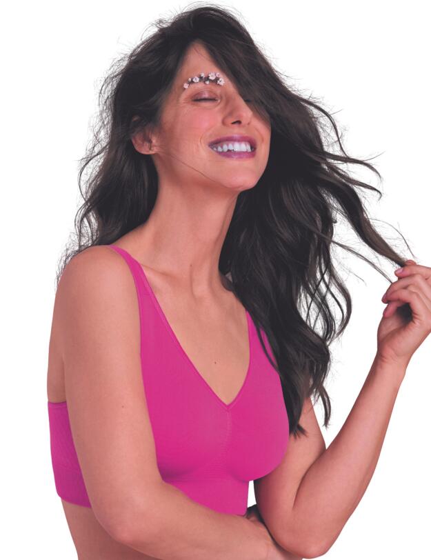 Anita Care Lotta Post Mastectomy Bra Bilateral Hot Pink