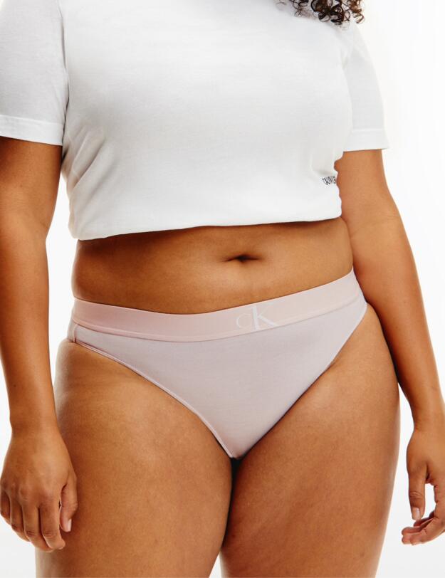 000QF6672E Calvin Klein CK One Plus Size Brief - QF6672E Barely Pink