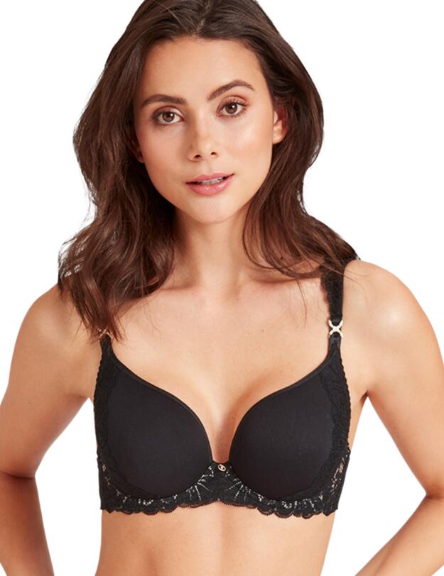  Aubade Mon Bijou Plunge Bra Black