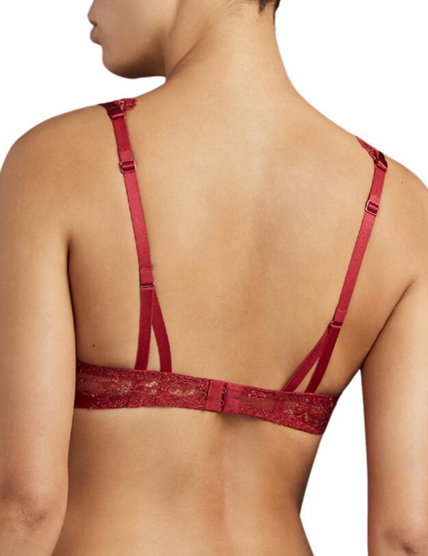  Aubade Art of Ink Half Cup Bra French Red